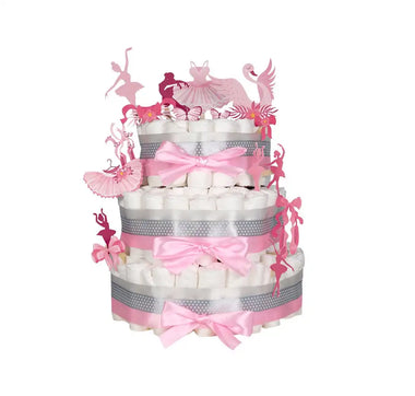 Ballerina Diaper Cake Kit - MyDiaperCake