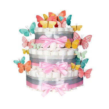Butterfly Diaper Cake Kit - MyDiaperCake