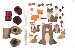 Forest Animal Diaper Cake Kit - MyDiaperCake