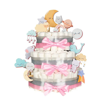 Goodnight Diaper Cake Kit - MyDiaperCake