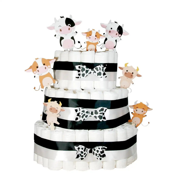 Cow Diaper Cake Kits