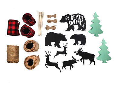 Woodland Diaper Cake Kit - MyDiaperCake